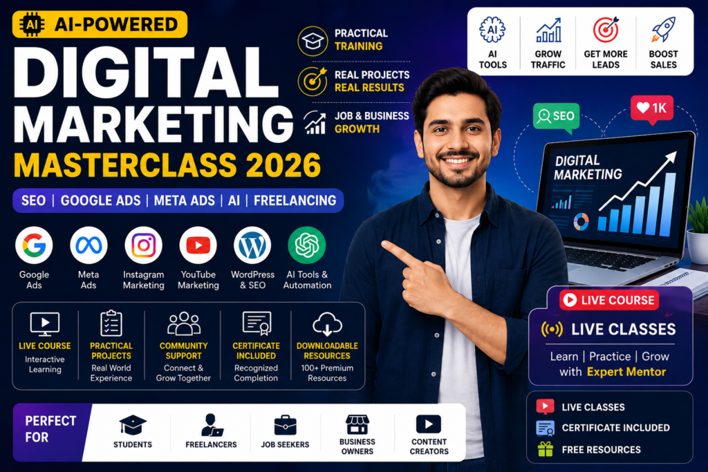 AI-Powered Digital Marketing Masterclass